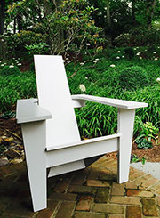 Mid-century Modern Adirondack Chair