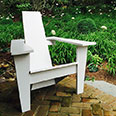 Mid-century Modern Adirondack Chair